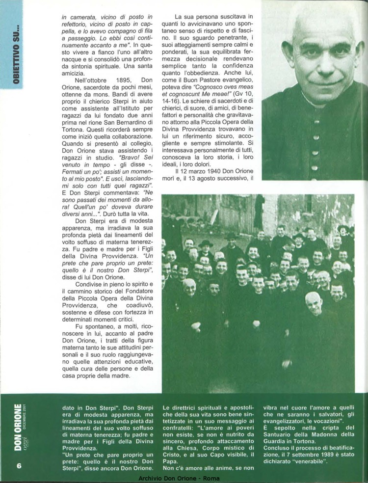 Don Orione oggi, 2001, 11, pagina 6