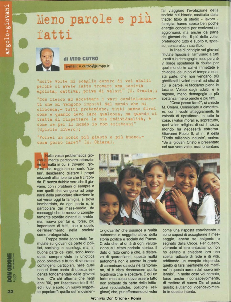 Don Orione oggi, 2001, 11, pagina 22