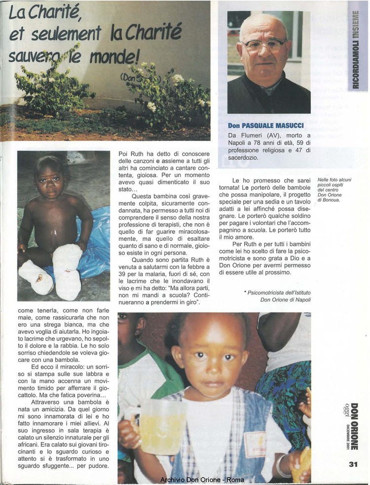 Don Orione oggi, 2001, 11, pagina 31