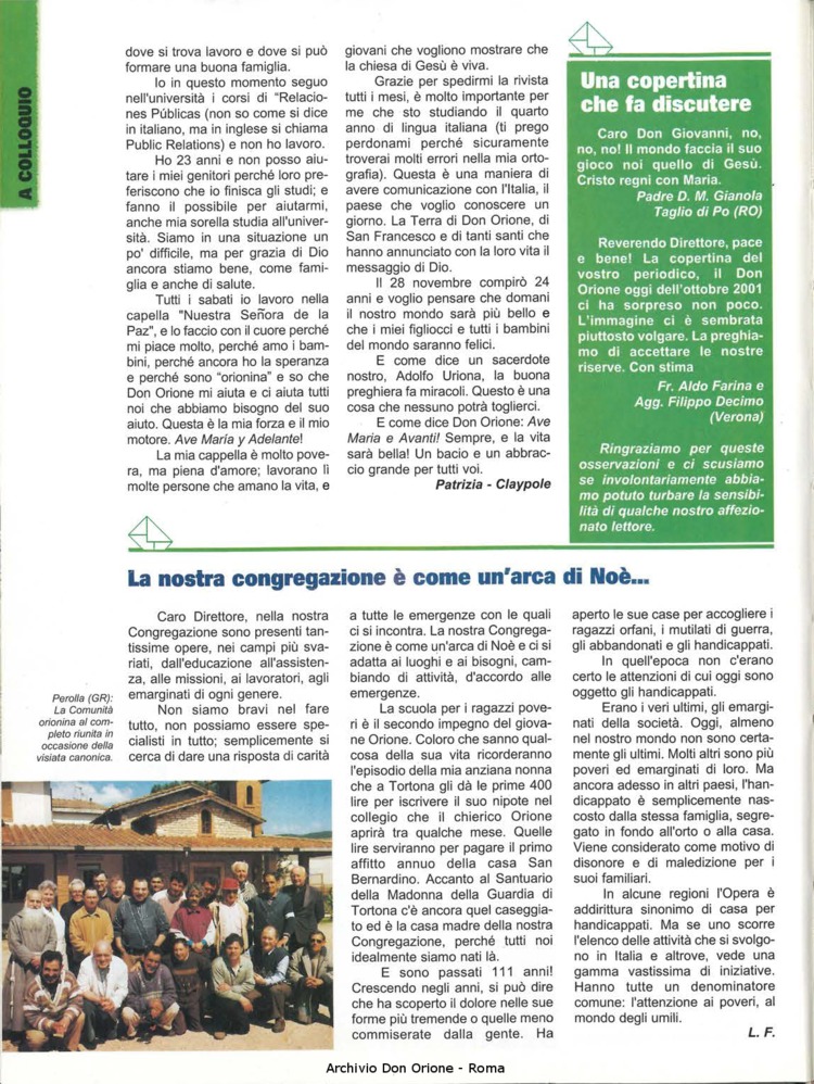 Don Orione oggi, 2002, 01, pagina 6