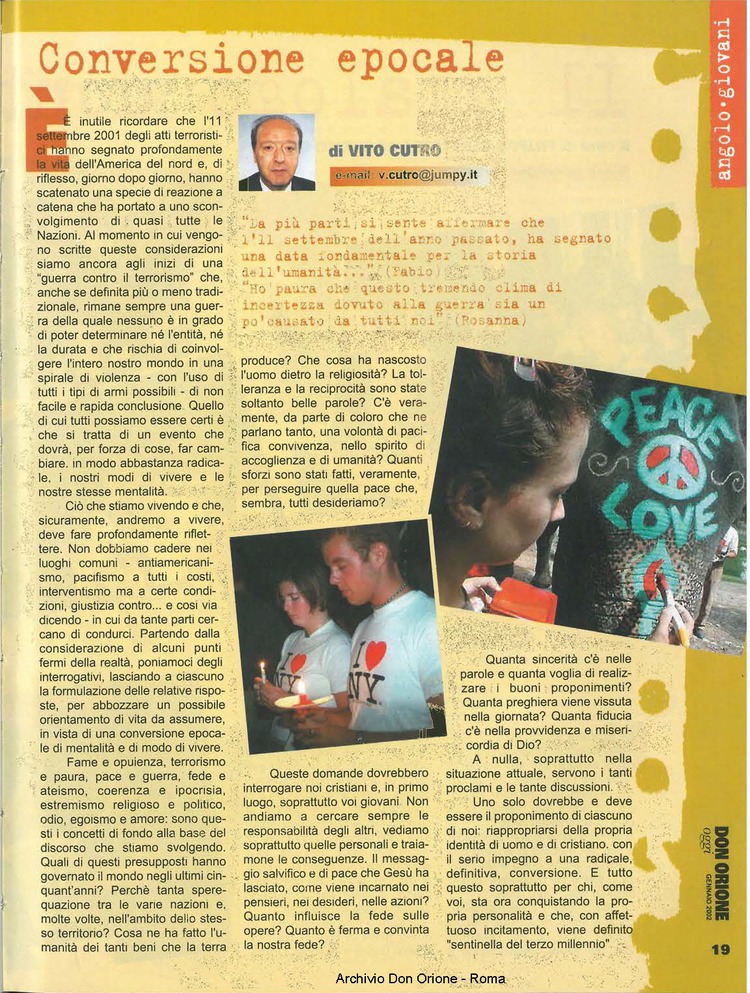 Don Orione oggi, 2002, 01, pagina 19