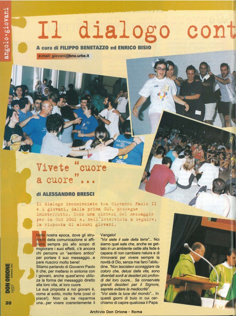 Don Orione oggi, 2002, 01, pagina 20