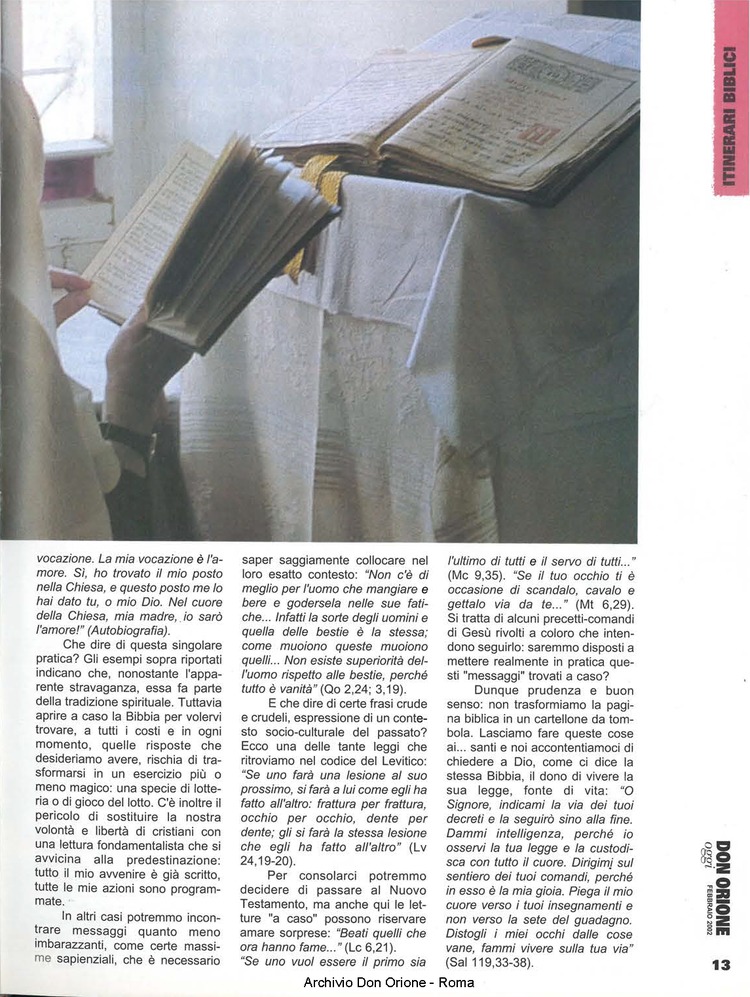 Don Orione oggi, 2002, 02, pagina 13