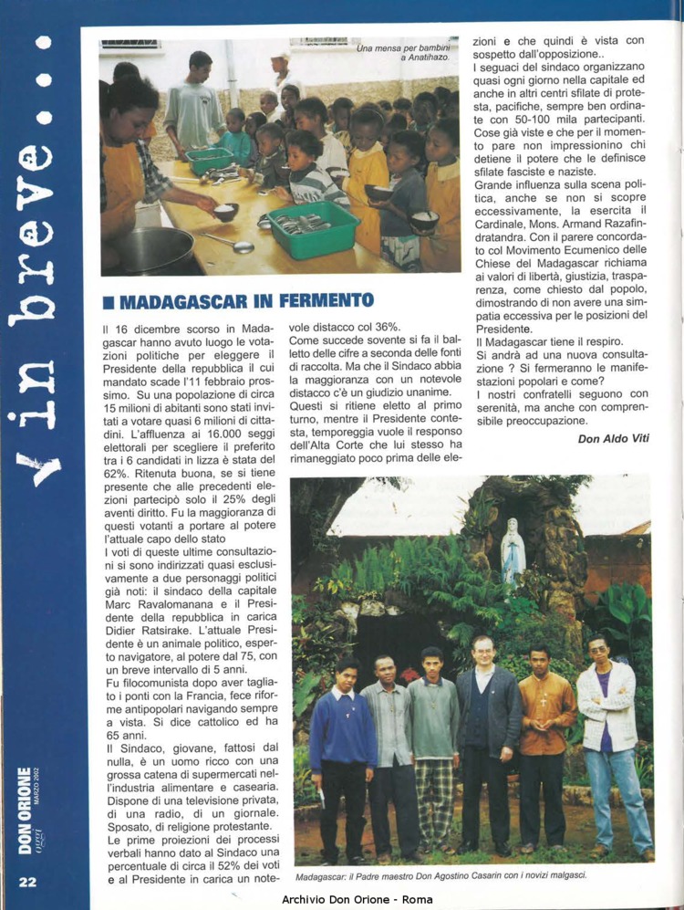 Don Orione oggi, 2002, 03, pagina 22