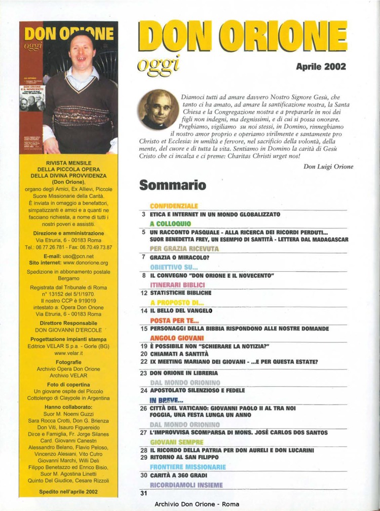 Don Orione oggi, 2002, 04, pagina 2