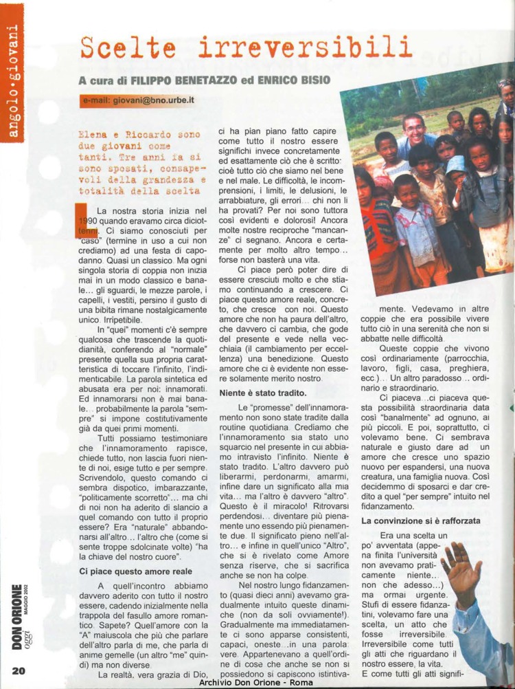 Don Orione oggi, 2002, 05, pagina 20