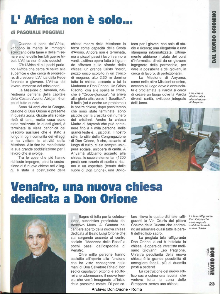 Don Orione oggi, 2002, 05, pagina 23