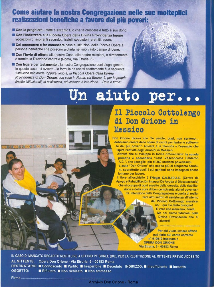 Don Orione oggi, 2002, 05, pagina 32