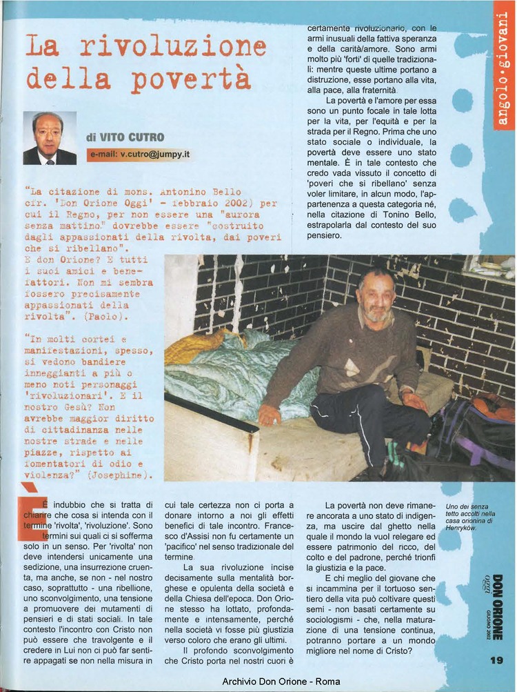 Don Orione oggi, 2002, 06, pagina 19