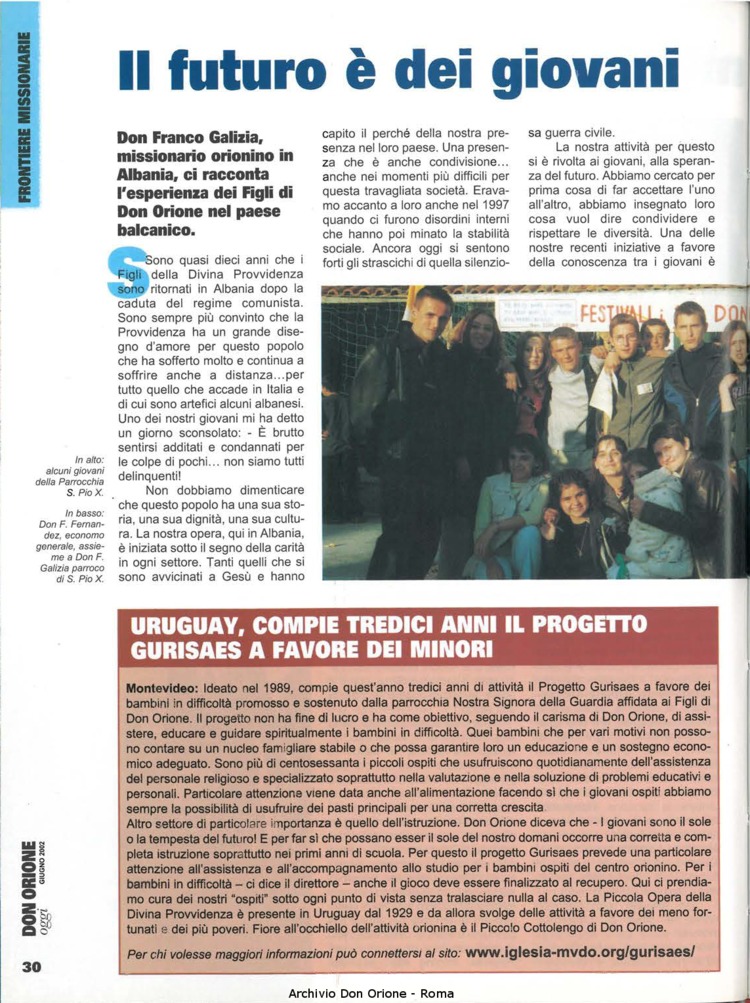 Don Orione oggi, 2002, 06, pagina 30