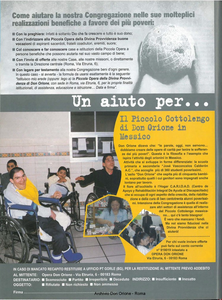 Don Orione oggi, 2002, 06, pagina 32