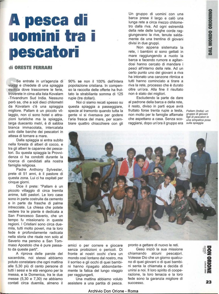 Don Orione oggi, 2002, 07, pagina 23