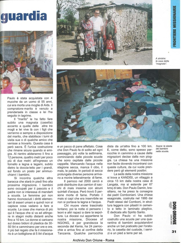 Don Orione oggi, 2002, 07, pagina 31