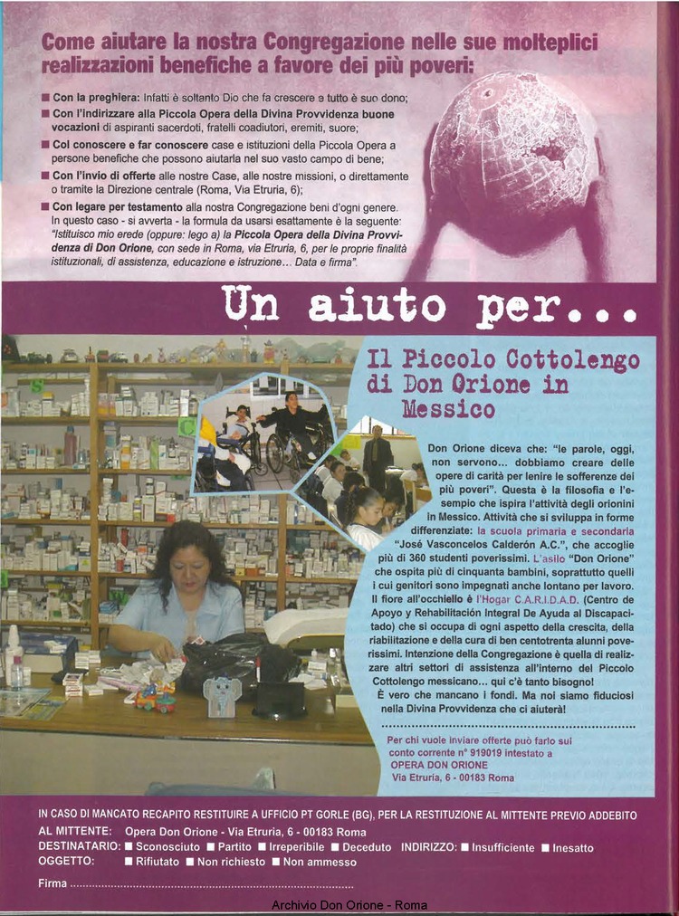 Don Orione oggi, 2002, 07, pagina 32