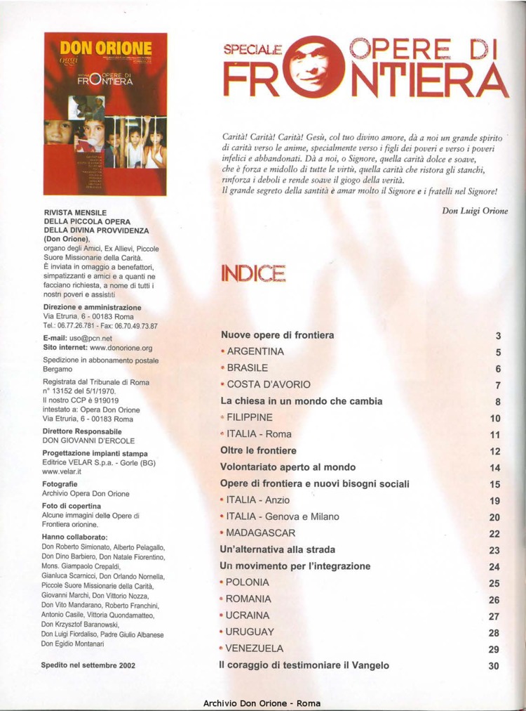 Don Orione oggi, 2002, 08, pagina 2