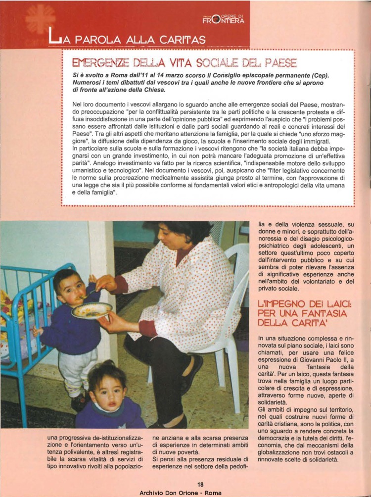 Don Orione oggi, 2002, 08, pagina 18