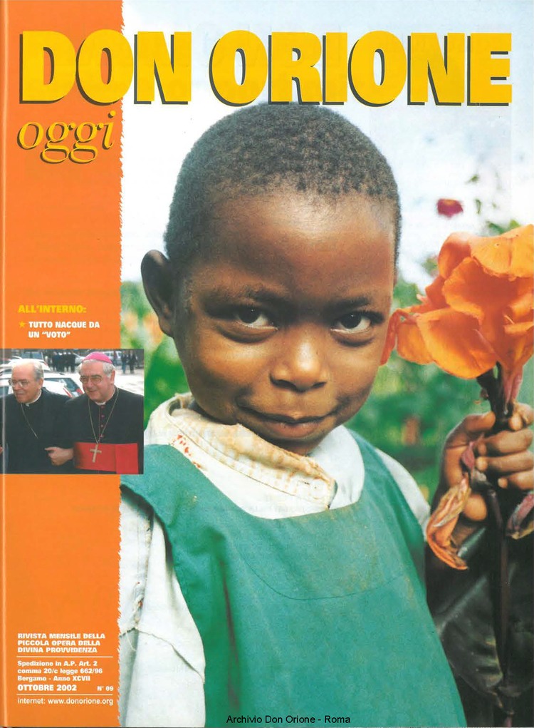 Don Orione oggi, 2002, 09, pagina 1