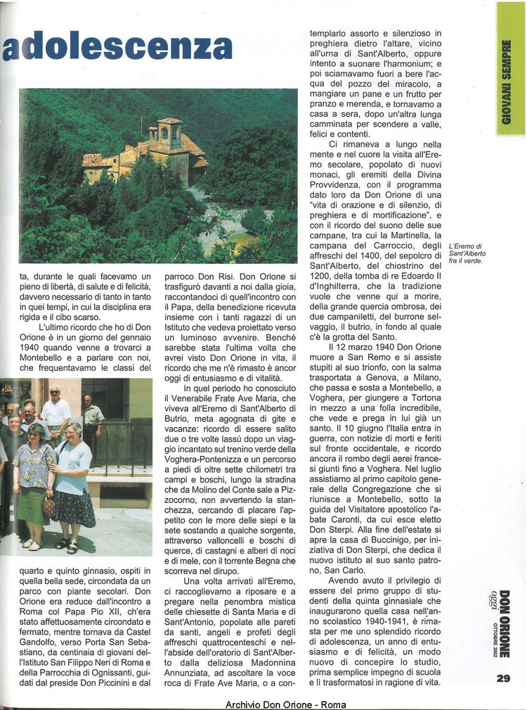 Don Orione oggi, 2002, 09, pagina 29