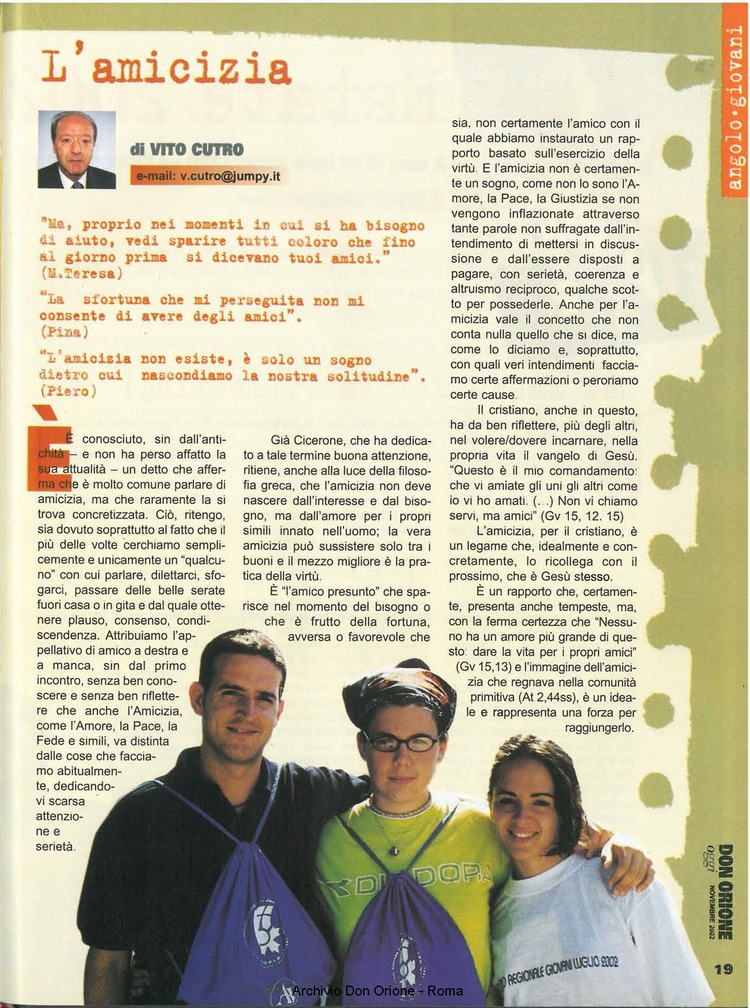 Don Orione oggi, 2002, 10, pagina 19