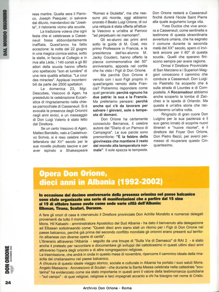 Don Orione oggi, 2002, 10, pagina 24