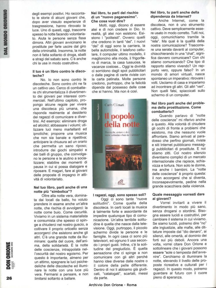 Don Orione oggi, 2002, 10, pagina 26