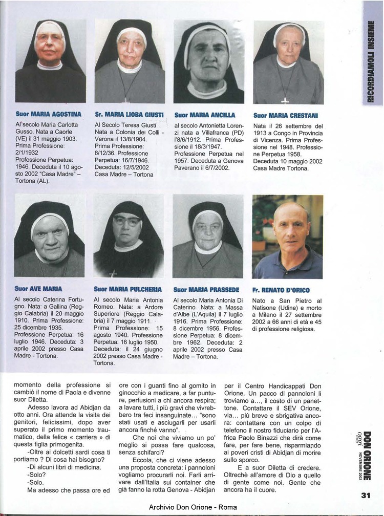Don Orione oggi, 2002, 10, pagina 31