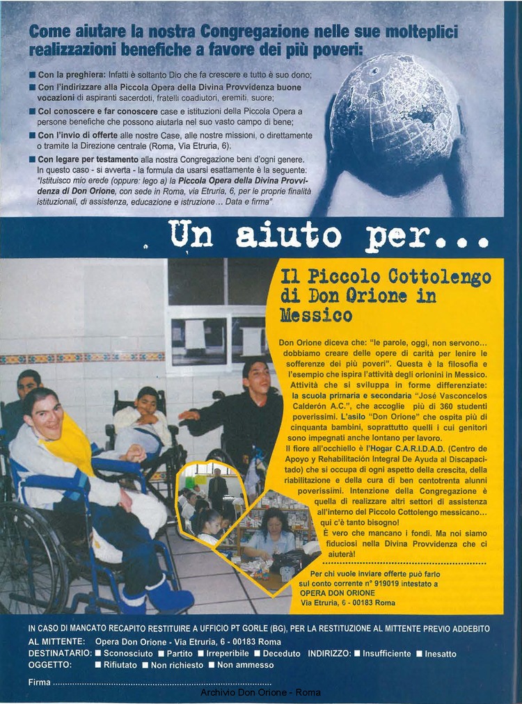 Don Orione oggi, 2002, 10, pagina 32