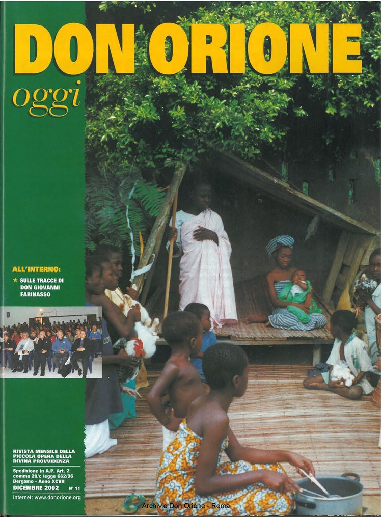 Don Orione oggi, 2002, 11, pagina 1
