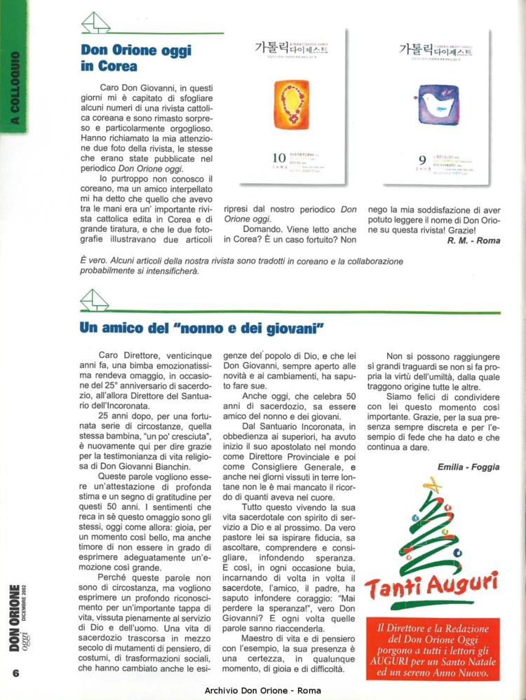 Don Orione oggi, 2002, 11, pagina 6