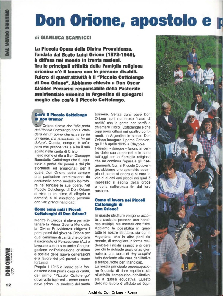 Don Orione oggi, 2002, 11, pagina 12