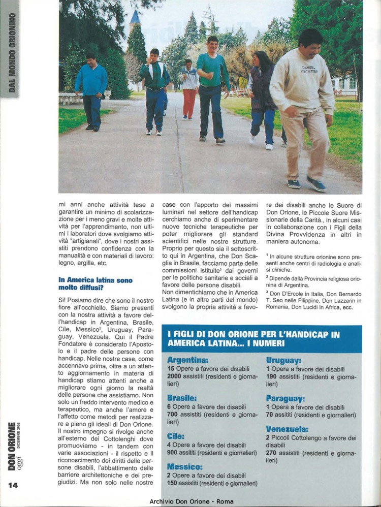 Don Orione oggi, 2002, 11, pagina 14