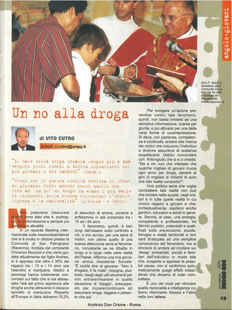 Don Orione oggi, 2002, 11, pagina 19