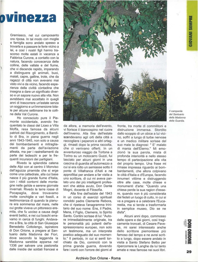 Don Orione oggi, 2002, 11, pagina 29