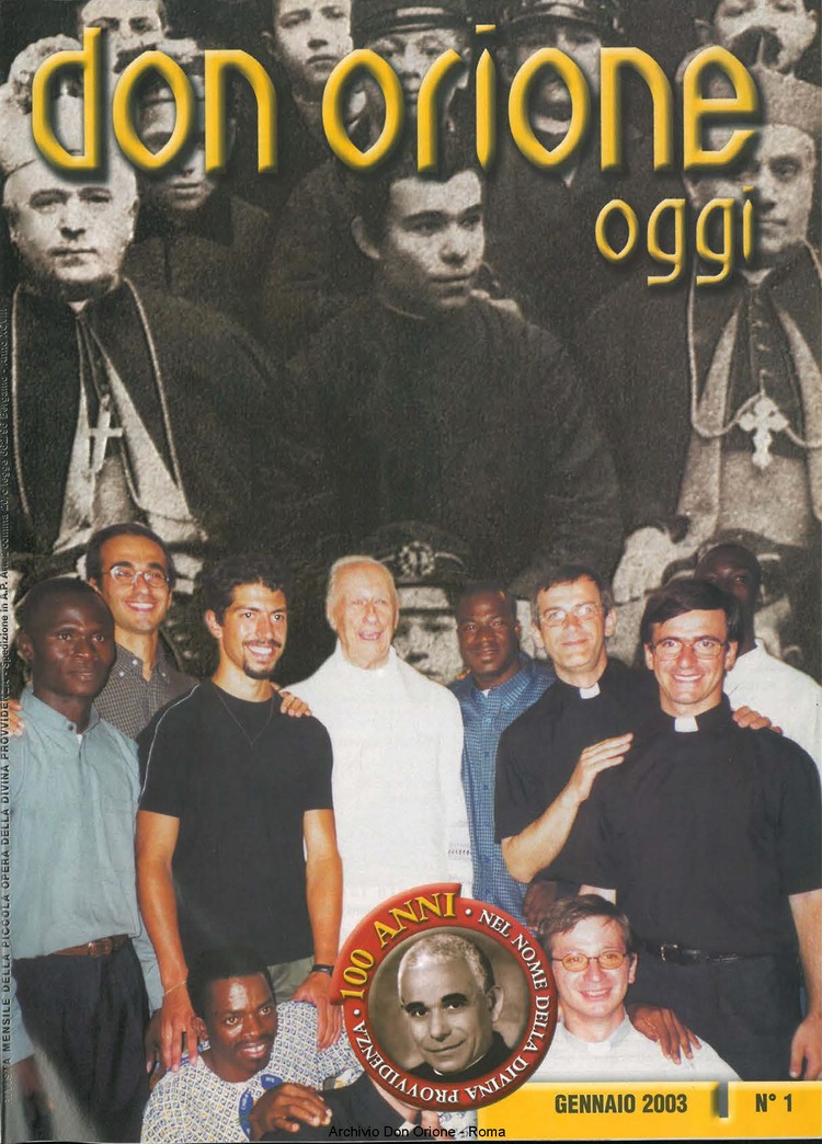Don Orione oggi, 2003, 01, pagina 1