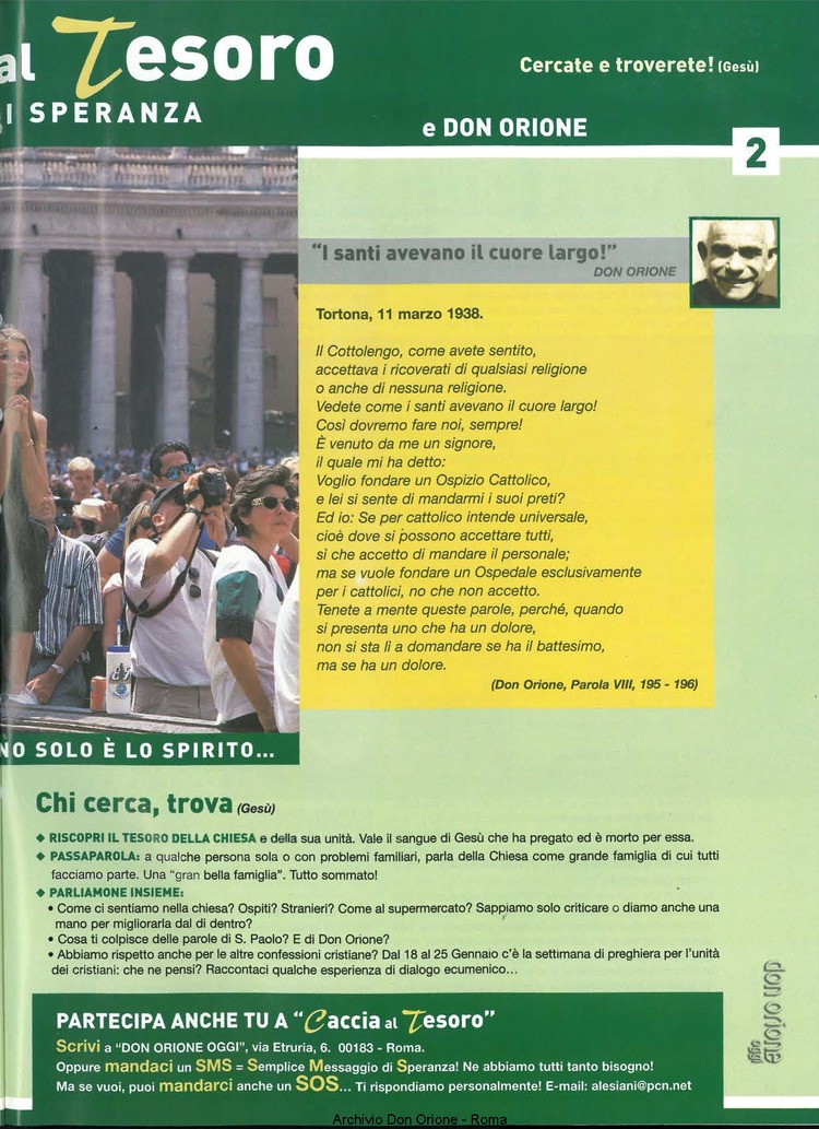 Don Orione oggi, 2003, 01, pagina 17