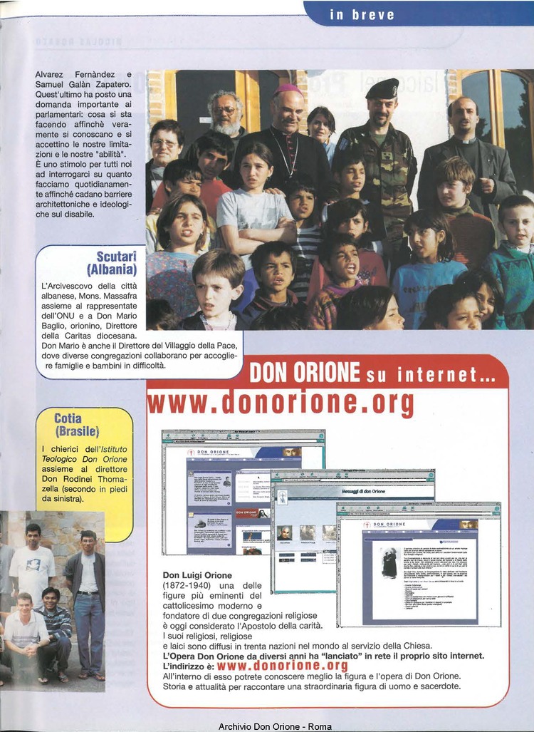 Don Orione oggi, 2003, 01, pagina 25