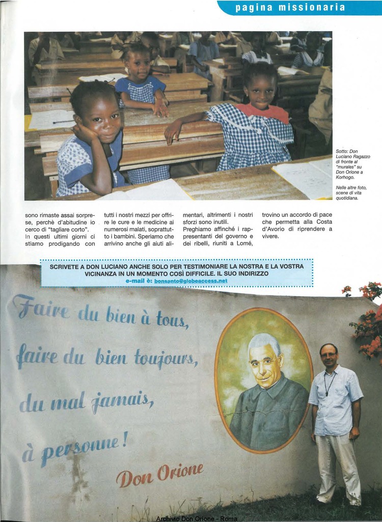 Don Orione oggi, 2003, 01, pagina 31