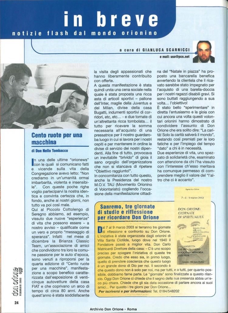 Don Orione oggi, 2003, 02, pagina 24