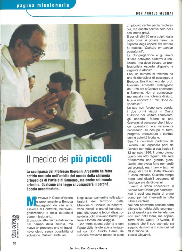 Don Orione oggi, 2003, 02, pagina 30