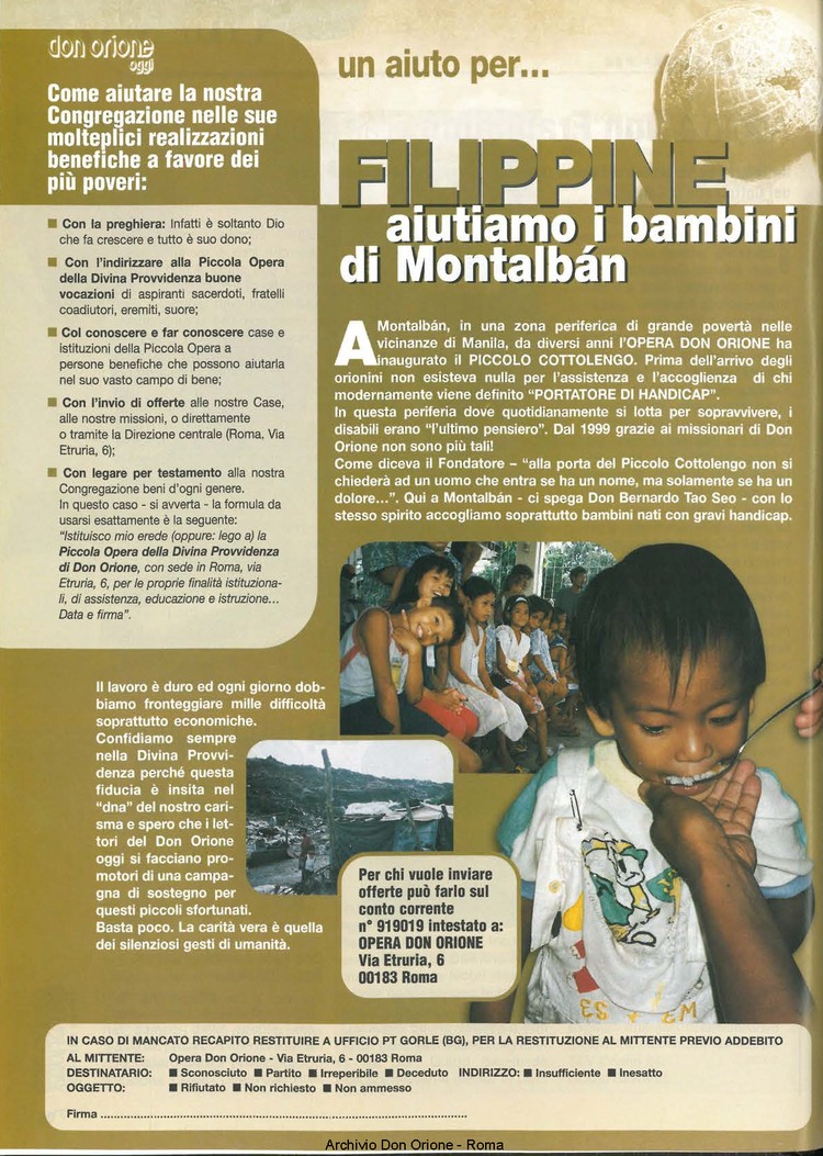 Don Orione oggi, 2003, 02, pagina 32