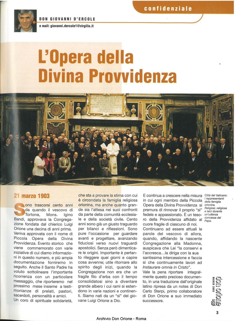 Don Orione oggi, 2003, 03, pagina 3