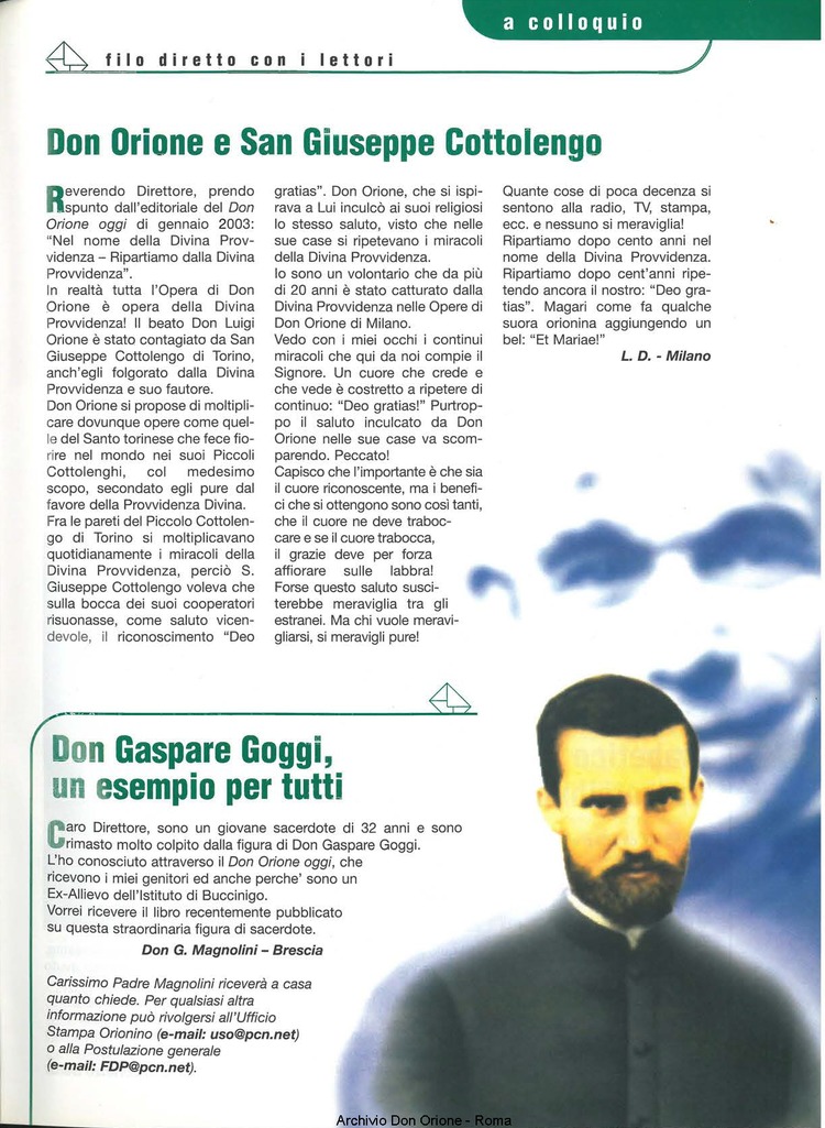 Don Orione oggi, 2003, 03, pagina 5