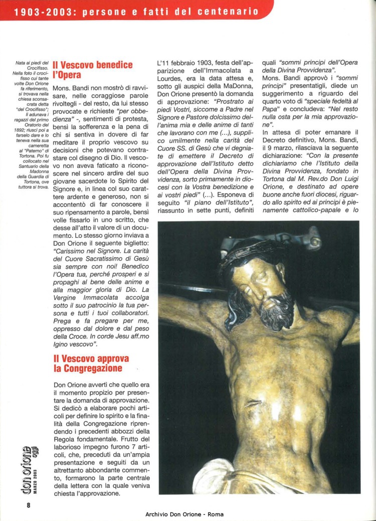 Don Orione oggi, 2003, 03, pagina 8