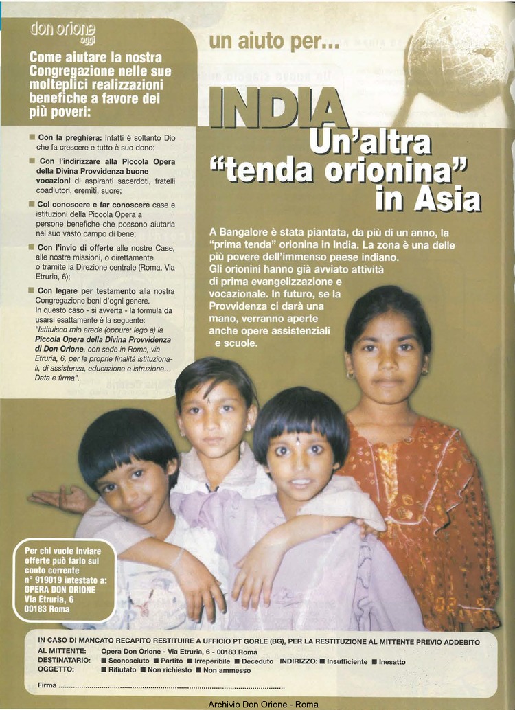 Don Orione oggi, 2003, 03, pagina 32