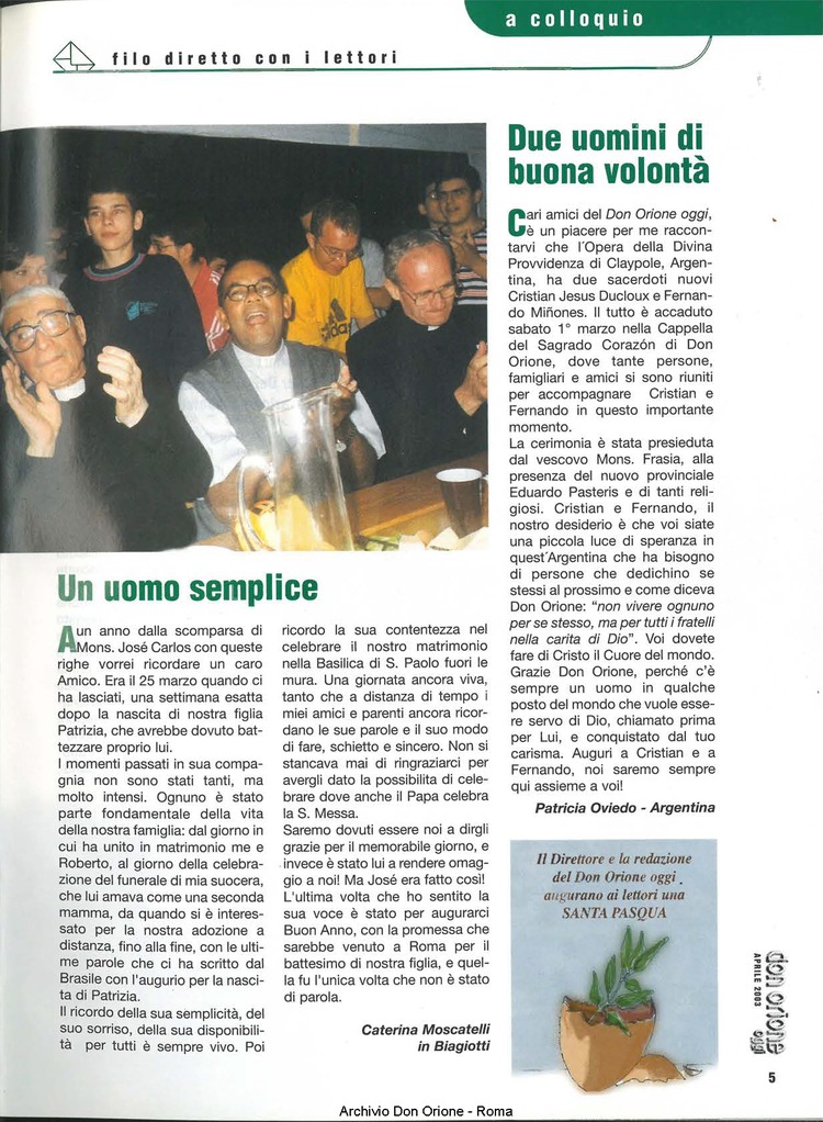 Don Orione oggi, 2003, 04, pagina 5