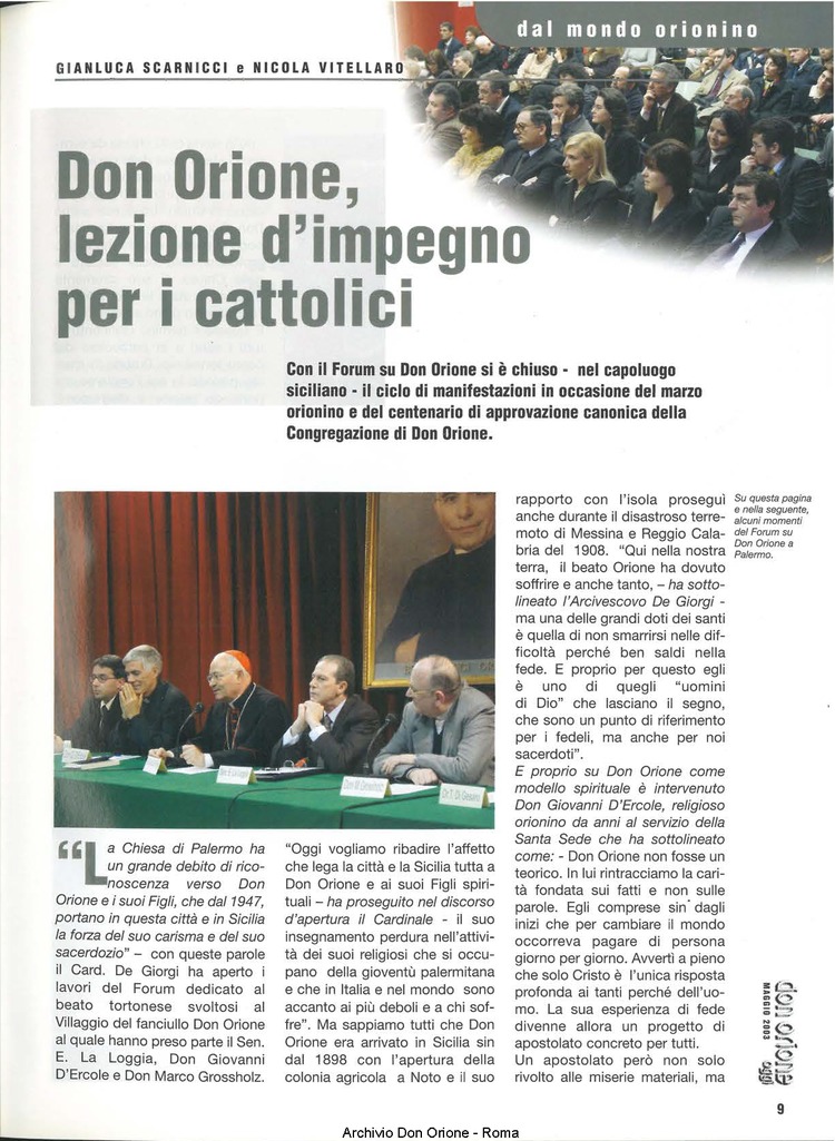 Don Orione oggi, 2003, 05, pagina 9