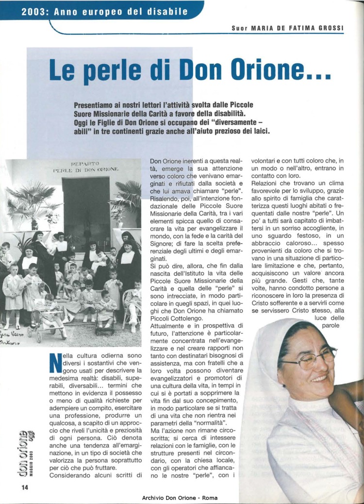 Don Orione oggi, 2003, 05, pagina 14