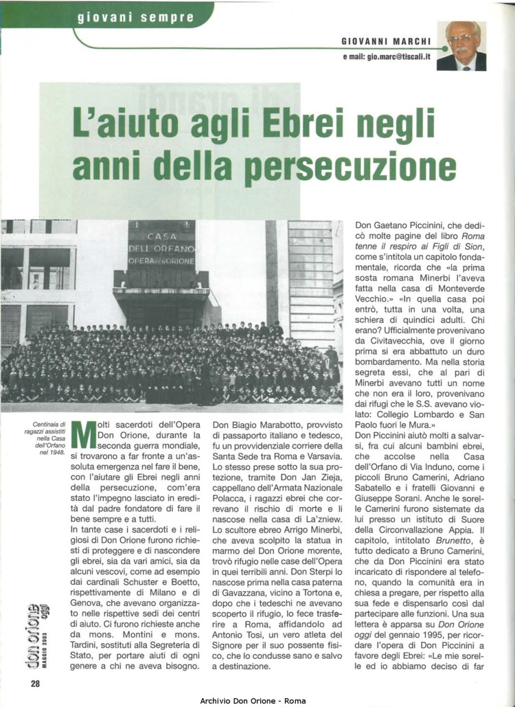 Don Orione oggi, 2003, 05, pagina 28