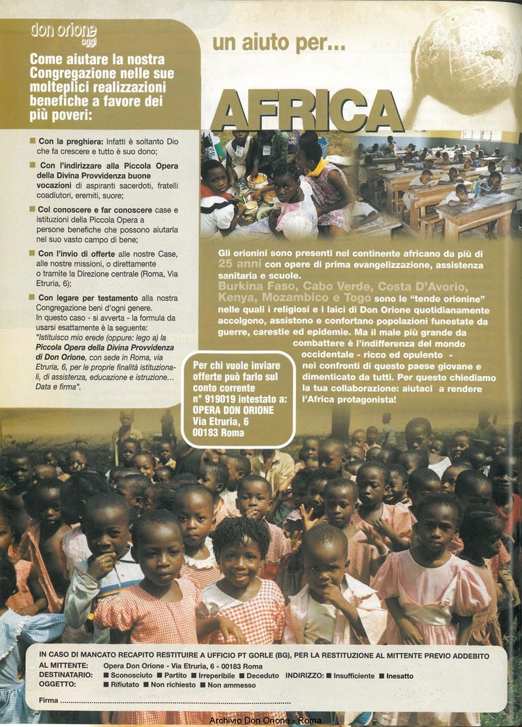 Don Orione oggi, 2003, 05, pagina 32