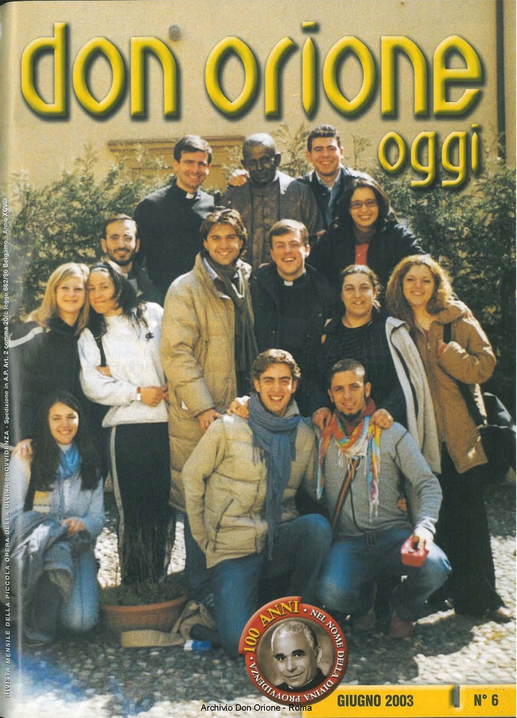 Don Orione oggi, 2003, 06, pagina 1